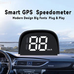 Universal Car Head Up HD Display | GPS Speedometer with Digital HUD Windshield Projector