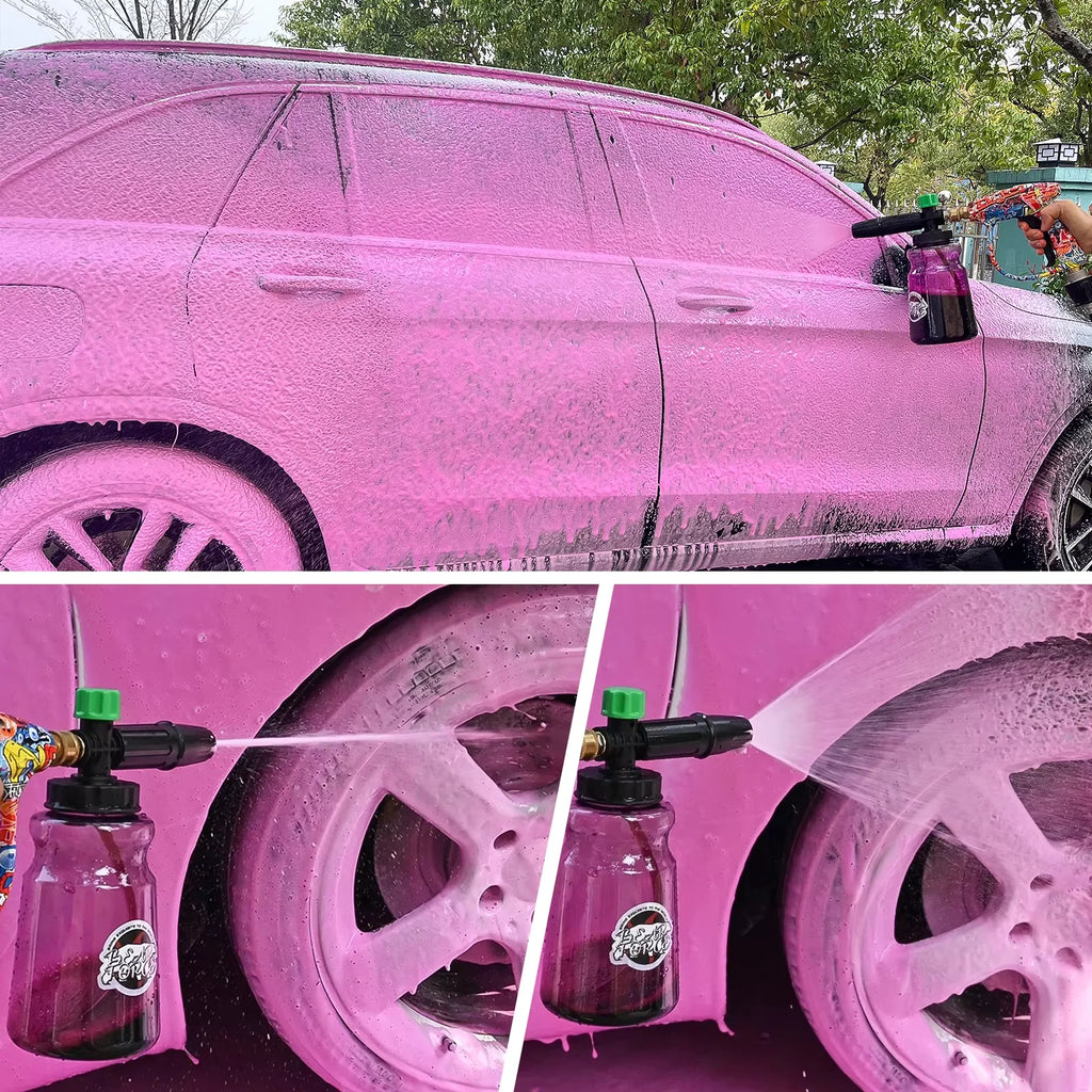 Car Wash Snow Foam Lance | Dense Foam Cannon for High Pressure Washers additional angle