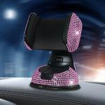 2024 Diamond Cell Phone Holder for Car Phone Mount Pink Flexible Table Stand Mount Bl alternate view