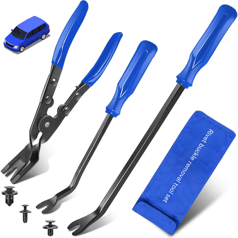 3Pcs Car Trim Removal Tool Kit, Panel Clip Remover Plier for Car Stereo Door Dash Int lifestyle view