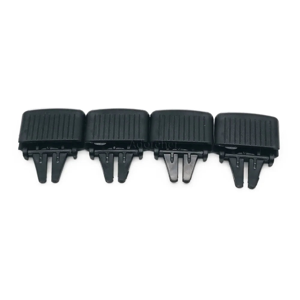 4 PCS Fit For VW Golf 5 Sagitar Jetta MK 5 Car Front Air Conditioning AC Vent Grille S close-up view