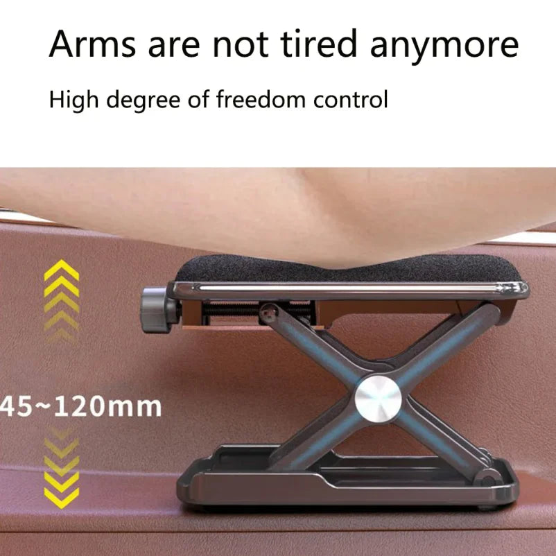 Car Door Armrest Pad Extender Hand Bracket Easy Install For Driver's Long-distance Driving Fatigue Prevention