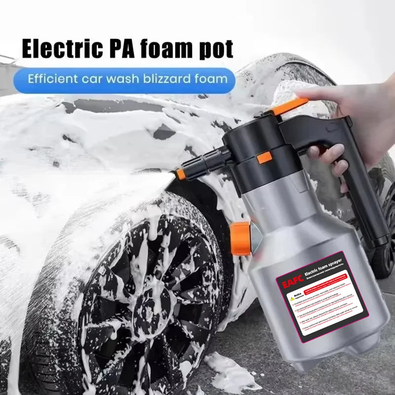 Electric Car Foam Sprayer Pressurized Soap Sprayer High Pressure Fine Foam Automatic Foa detail view