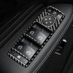 Car Styling Carbon fiber interior button panel Decoration Cover Trim Sticker frame Fo lifestyle view