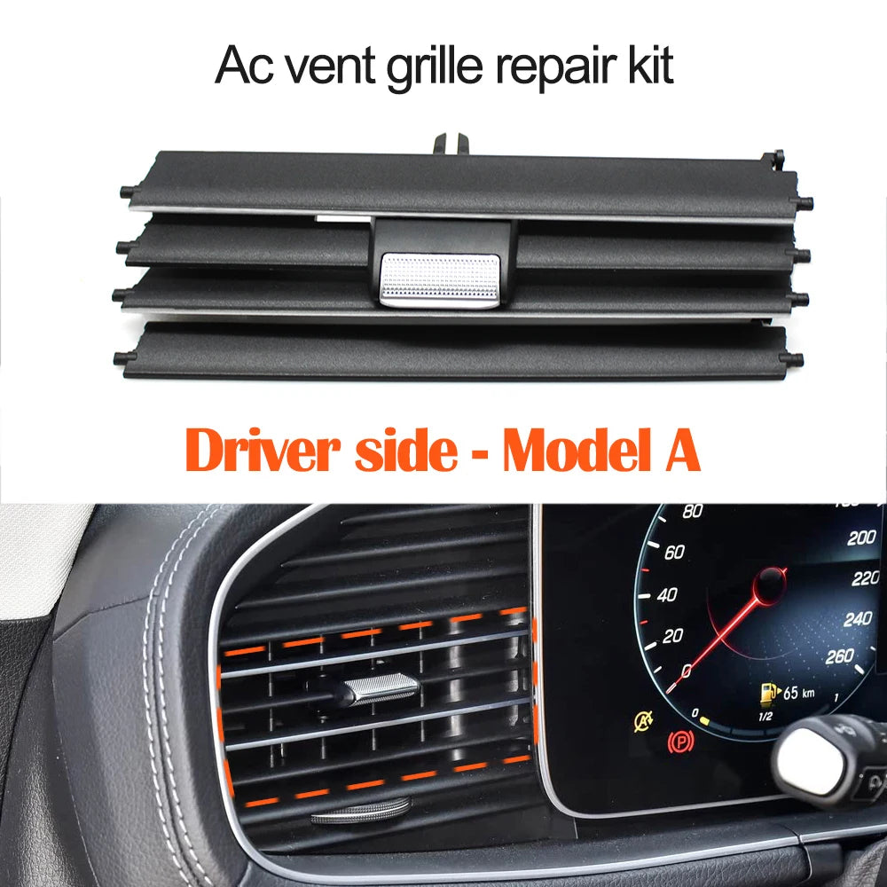 Car Air Conditioner Central Left Right AC Vent Grille Tab Clip Outlet Repair Kit For Mercedes Benz GLE GLS W167 2020-2025