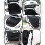 Double Layer Car Door Seal Strip | Soundproof Dustproof Sealing Protector for Tesla Mo close-up view