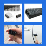 Car Door Protector Edge Scratch Strip Guard Trim Automobile Door Anti Collision Protec close-up view